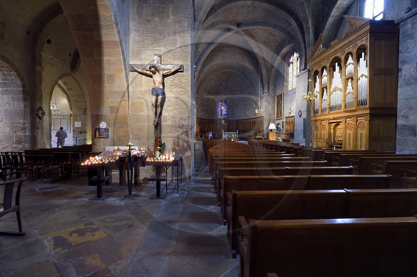 France, Var (83), Fréjus, la cathédrale Saint Léonce (XVIe siècle)