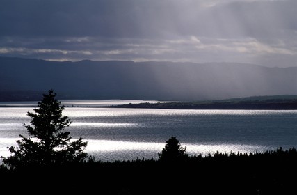 Canada, province de Québec, Gaspésie, Parc National de Forillon, baie de Gaspé