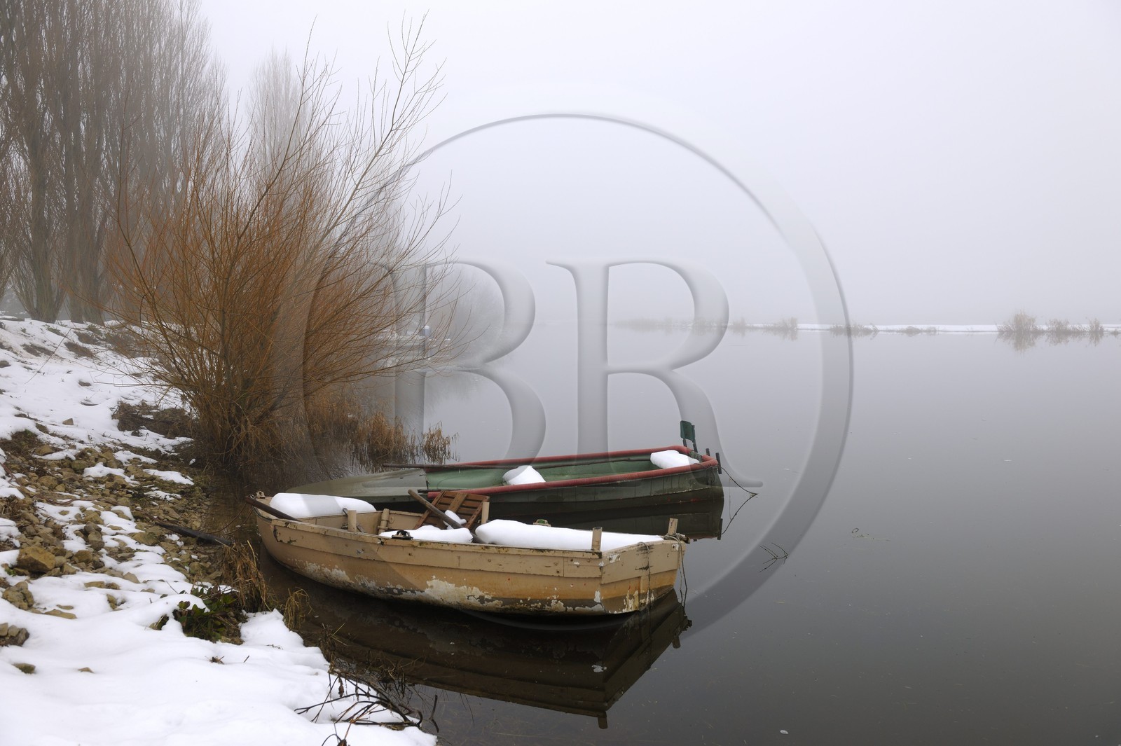 France, Manche (50), Cotentin, marais de la Douve vers Liesville-sur-Douve