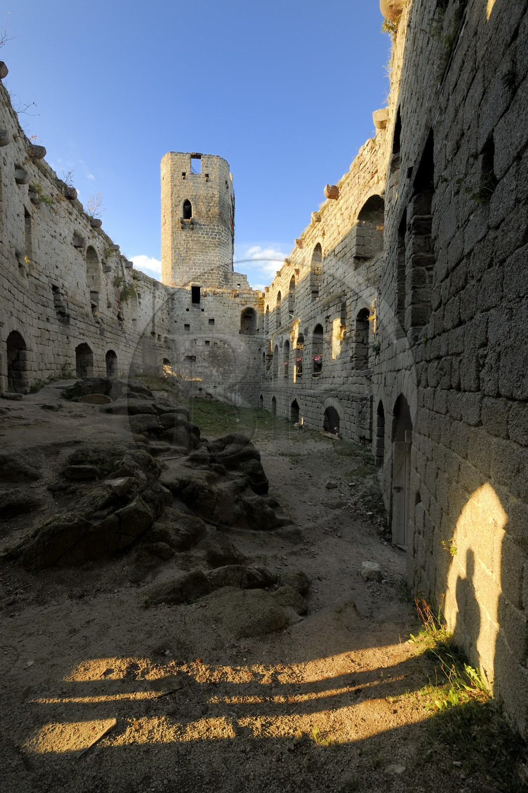 France, Bas-Rhin (67), Barr, château du Haut-Andlau
