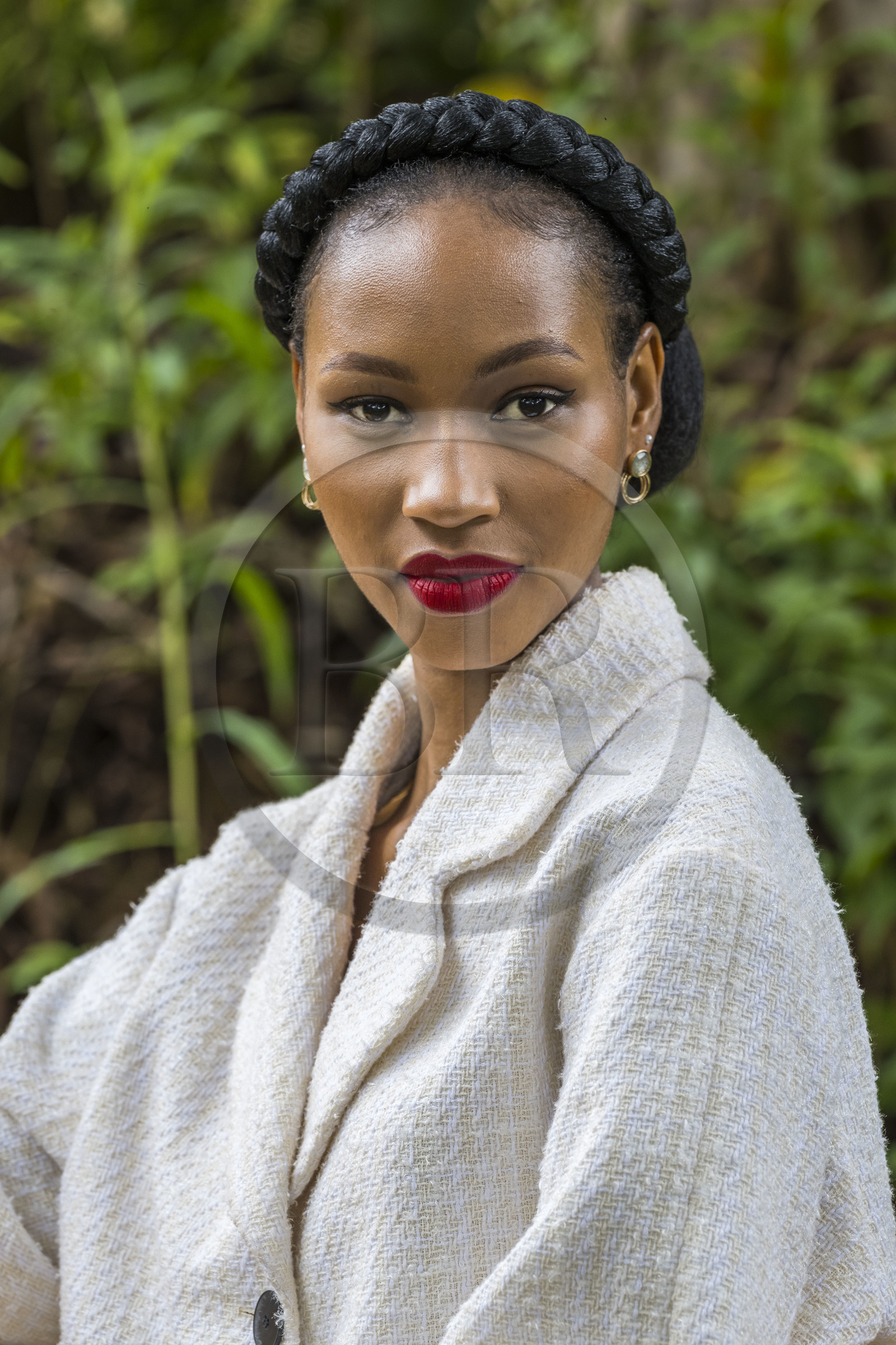 Rwanda, Kigali, Norrsken House Kigali, la mannequin Winnie Shema Tumusiime