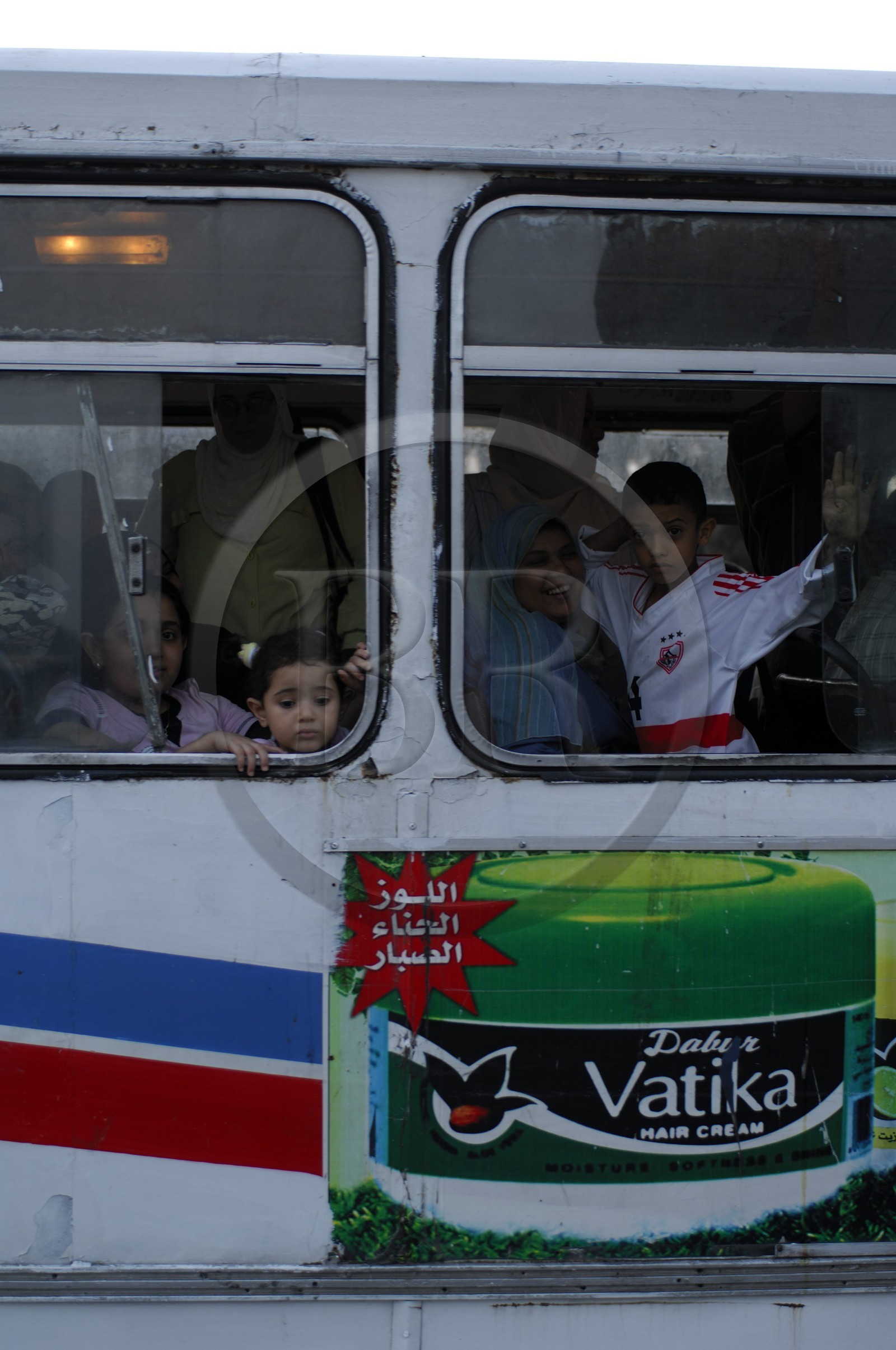 Egypte, Le Caire, bus