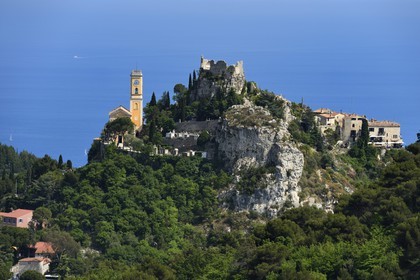France, Alpes-Maritimes (06), le village perché d'Eze