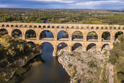 France, Gard (30),  (vue aérienne)