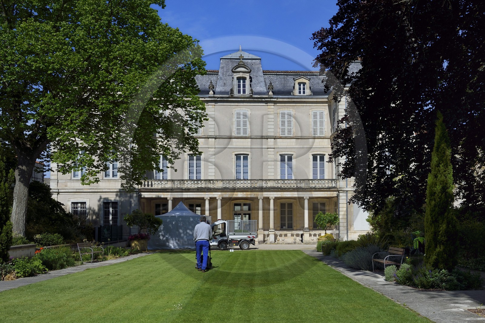 France, Charente-Maritime (17), La Rochelle, le Muséum d'histoire naturelle (muséum Lafaille) installé dans l'ancien palais du gouverneur d'Aunis