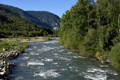 France, Alpes-de-Haute-Provence (04), le Verdon entre Garon et Thorame-Haute vers Beauvezer
