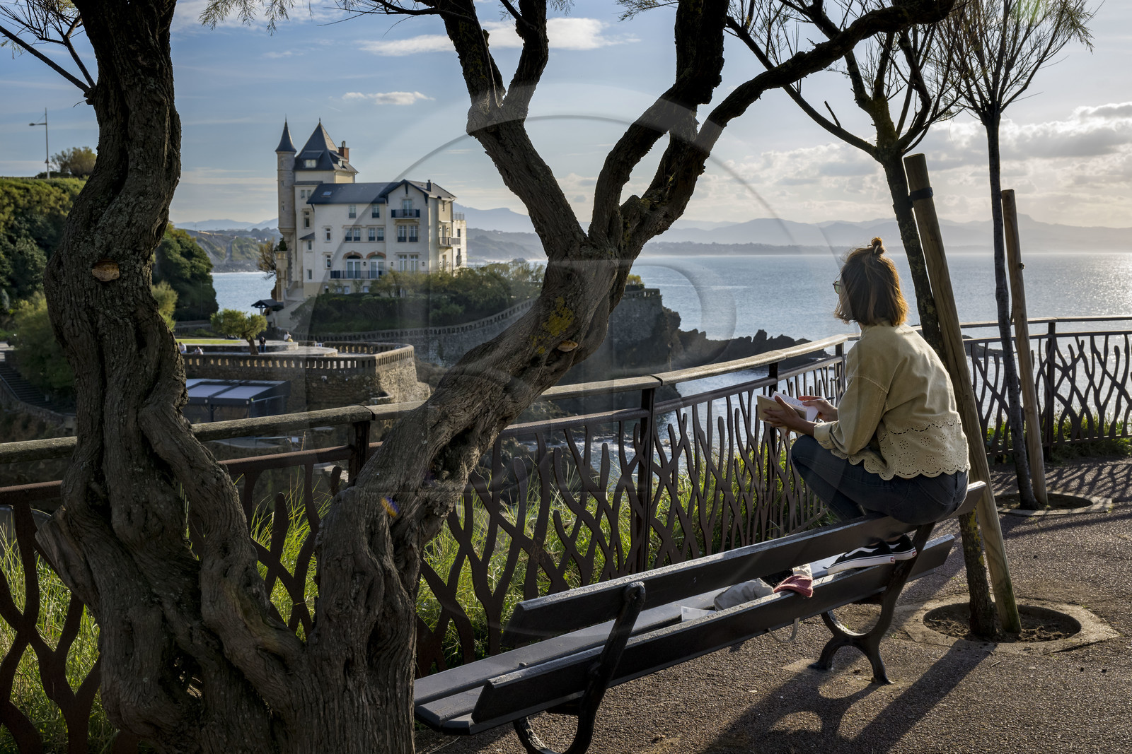 France, Pyrénées-Atlantiques (64), Pays-Basque, Biarritz, la villa Belza