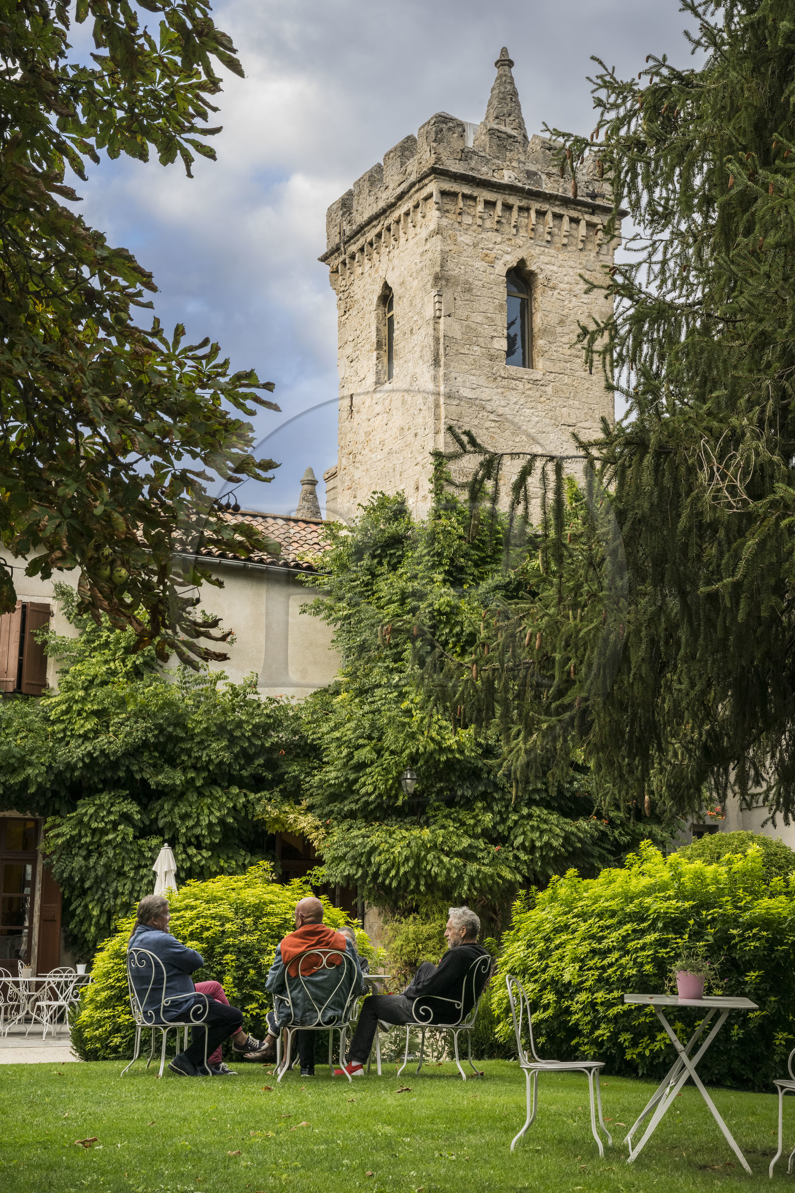 France, Aveyron (12), Millau, Hotel du Chateau de Creissels