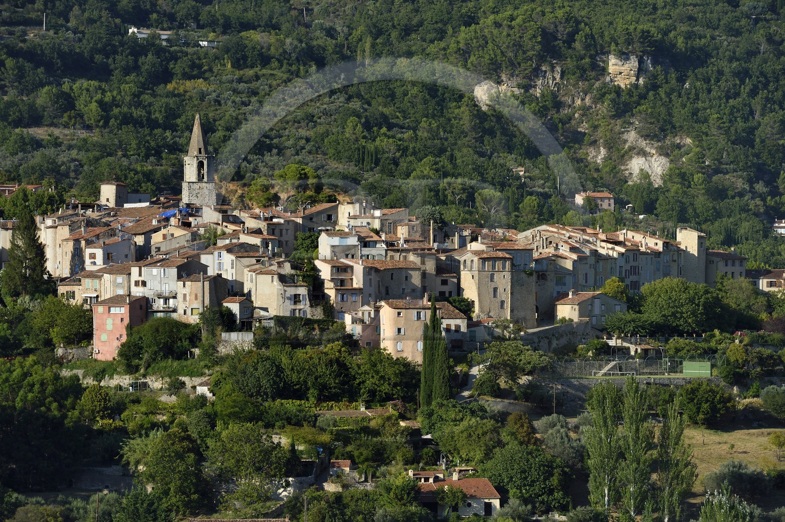 France, Var (83), La Dracénie, village de Bargemon