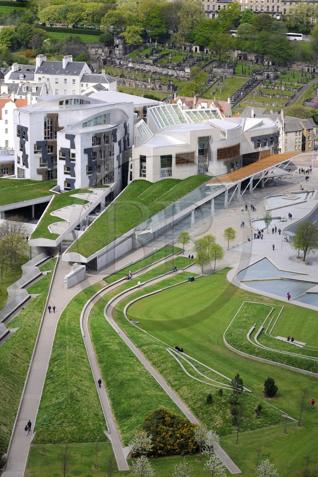 Royaume-Uni, Ecosse, Edimbourg, le parlement écossais