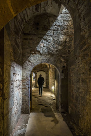 France, Moselle (57), Parc régional des Vosges du nord, Bitche, la citadelle fortifiée par Vauban
