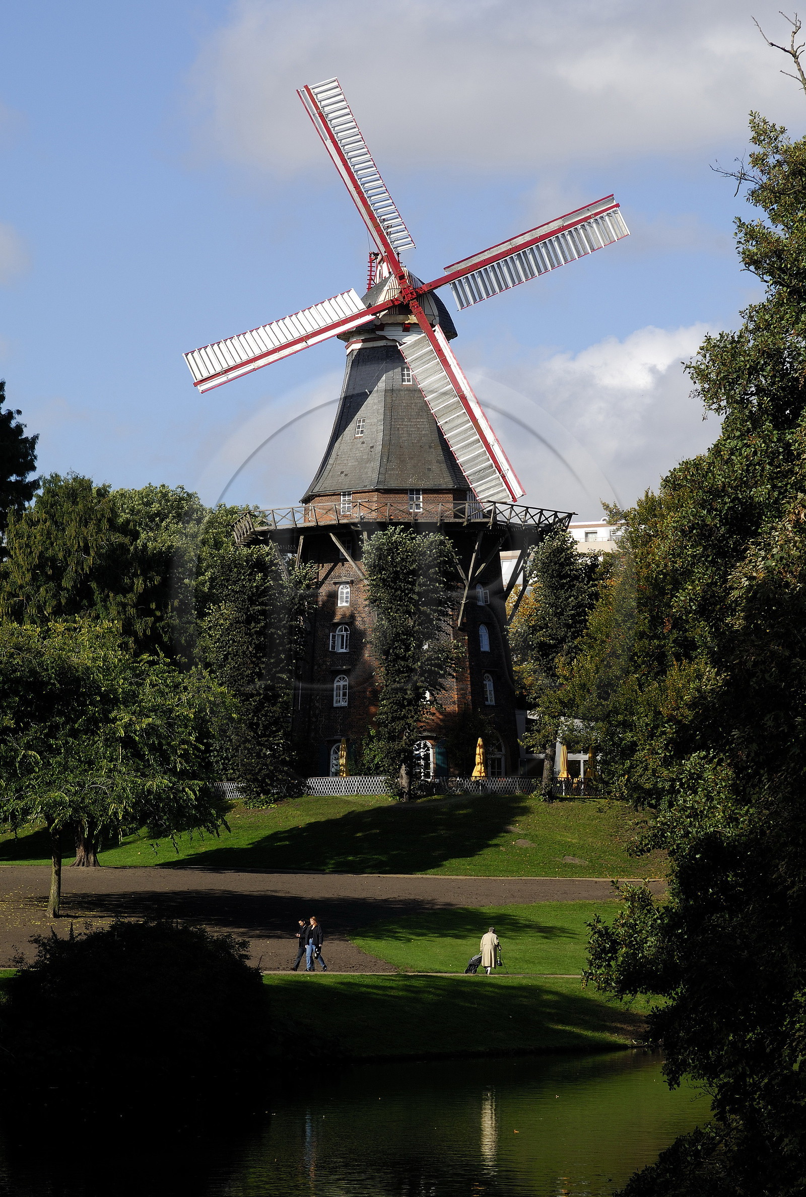 Allemagne, Breme (Bremen), moulin