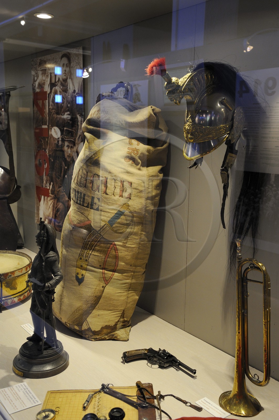 France, Meuse (55), région de Verdun, Fleury-devant-Douaumont, Mémorial de Verdun construit sur le site de la gare du village détruit