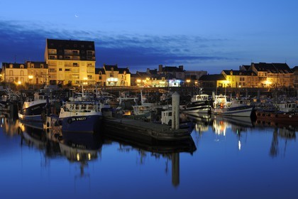 France, Loire-Atlantique (44),  port de La Turballe