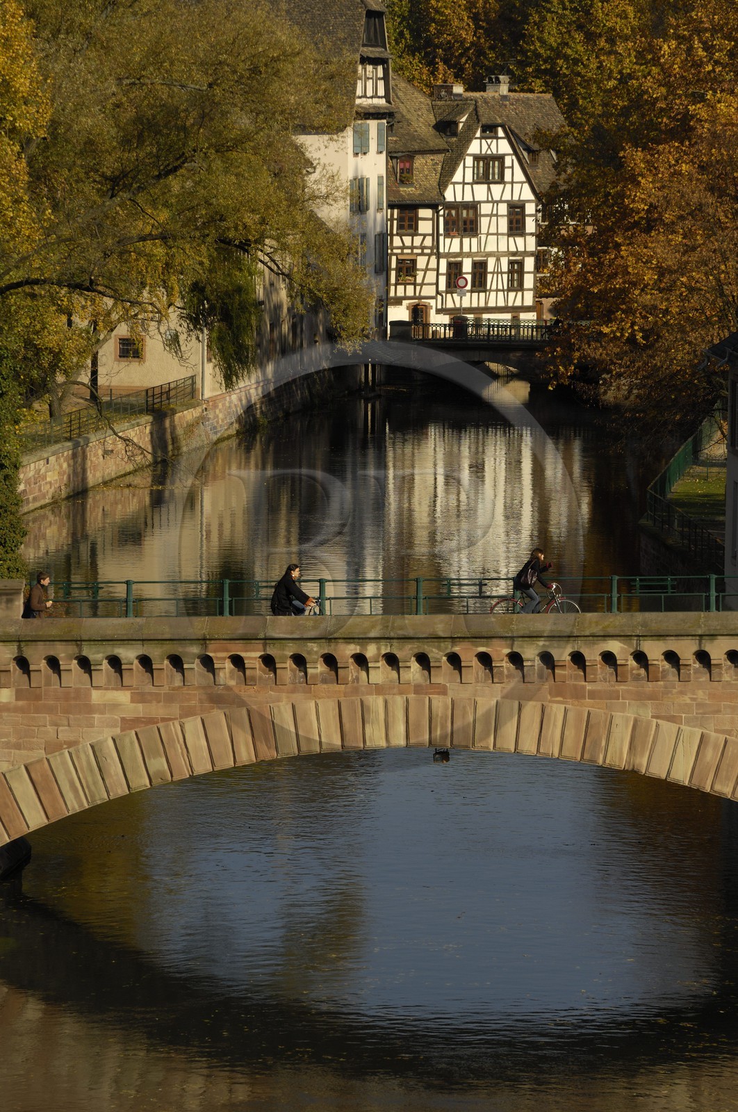 France, Bas Rhin (67), Strasbourg, quartier de la Petite France, les Ponts Couverts