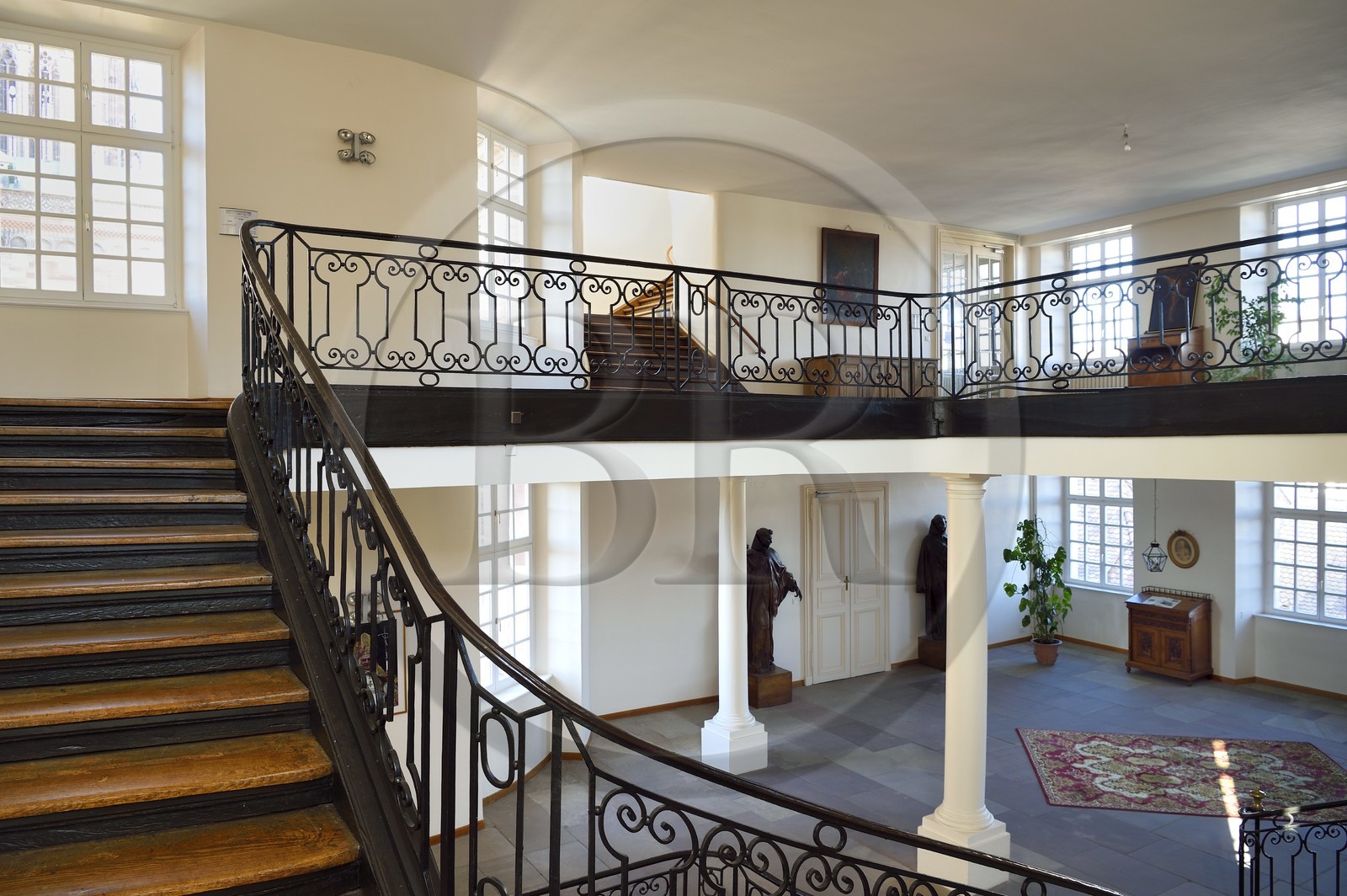 France, Bas Rhin, Strasbourg, old town listed as World Heritage by UNESCO, Notre Dame Cathedral, the Sainte-Marie-Majeure seminar