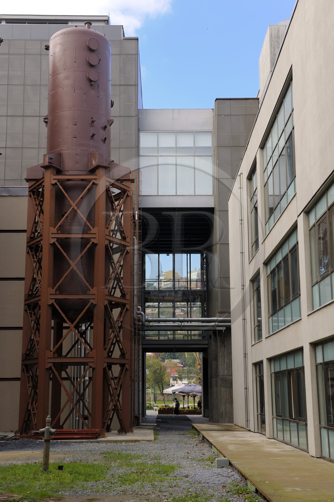 Turkey, Istanbul, Golden Horn, Eyup District, Santralistanbul Contemporary Art Center (Santral Istanbul) by architects Emre Arolat, Nevzat Sayin, Ihsan Bilgin and Han Tumertekin on the campus of Istanbul Bilgi University