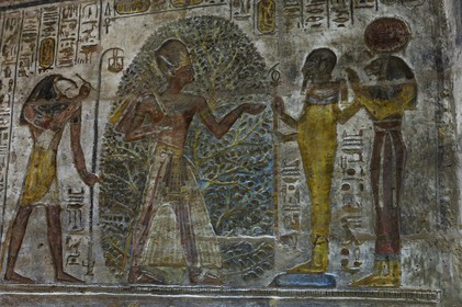 Egypte, Haute Egypte, Nubie, Lac Nasser, site d'Amada, temple de Derr