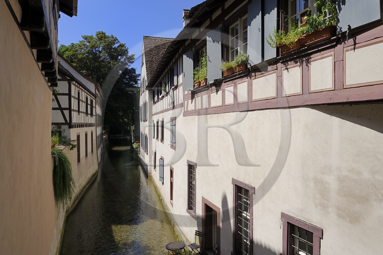 Switzerland, Basel, Old district Saint Alban