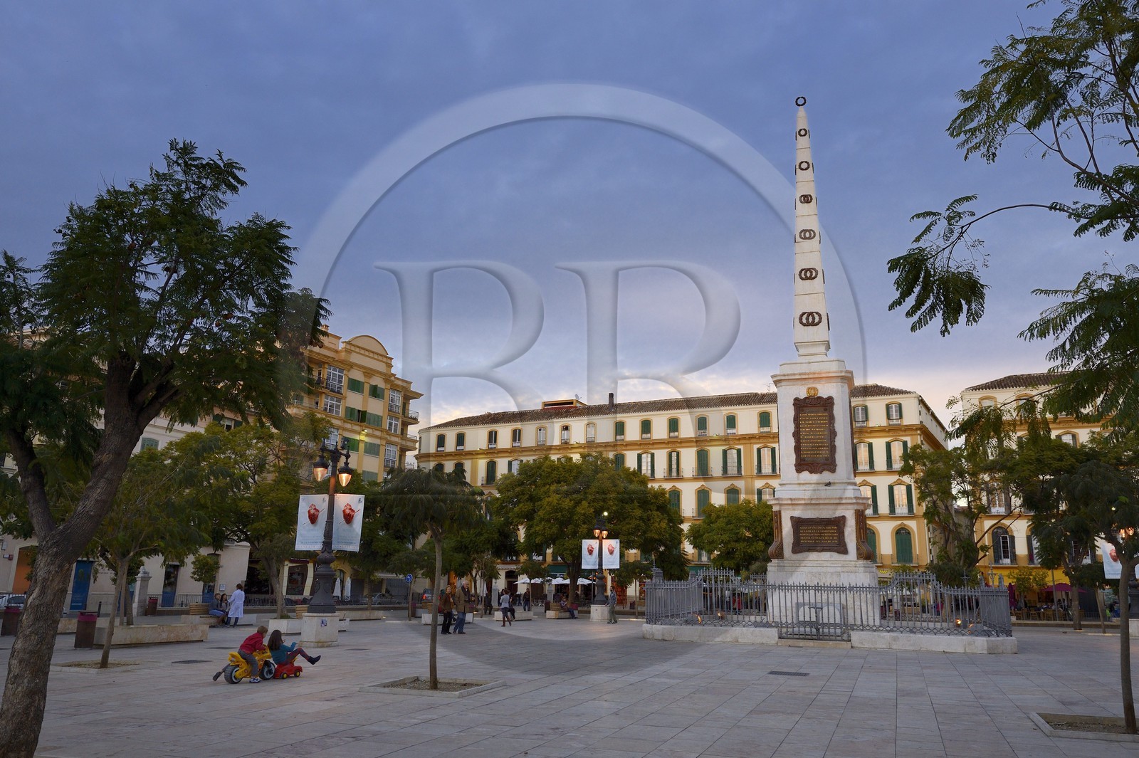 Espagne, Andalousie, Malaga, la maison natale de Picasso sur la plaza de la Merced