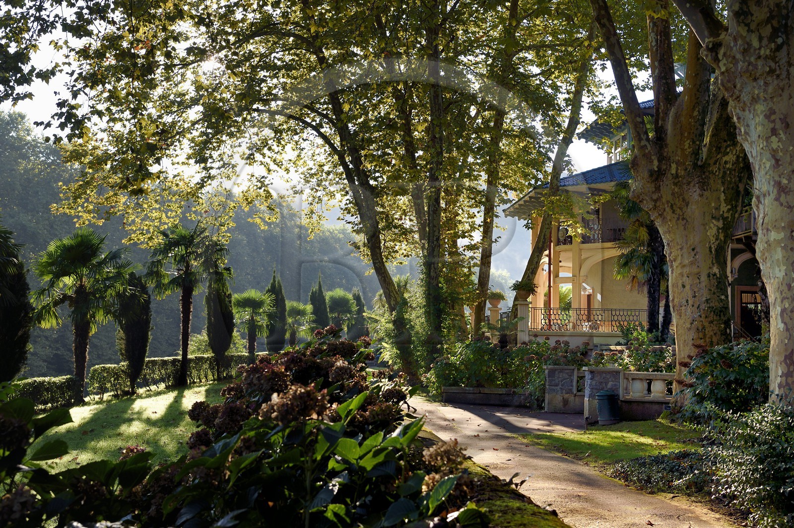 France, Pyrenees Atlantiques, Basque Country, Cambo les Bains, thermal spa