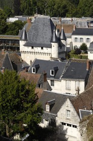 France, Indre-et-Loire (37), Loches, la Porte des Cordeliers