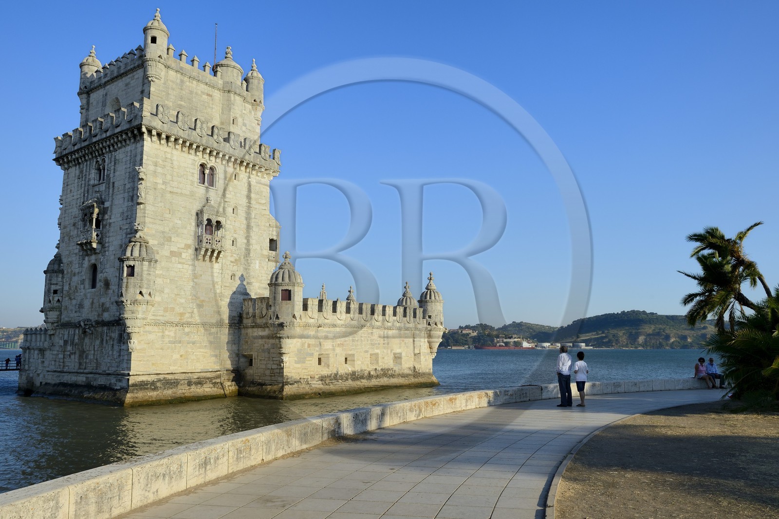 Portugal, Lisbonne, Bélem, Tour de Bélem (Torre de Bélem), classé Patrimoine Mondial de l'UNESCO