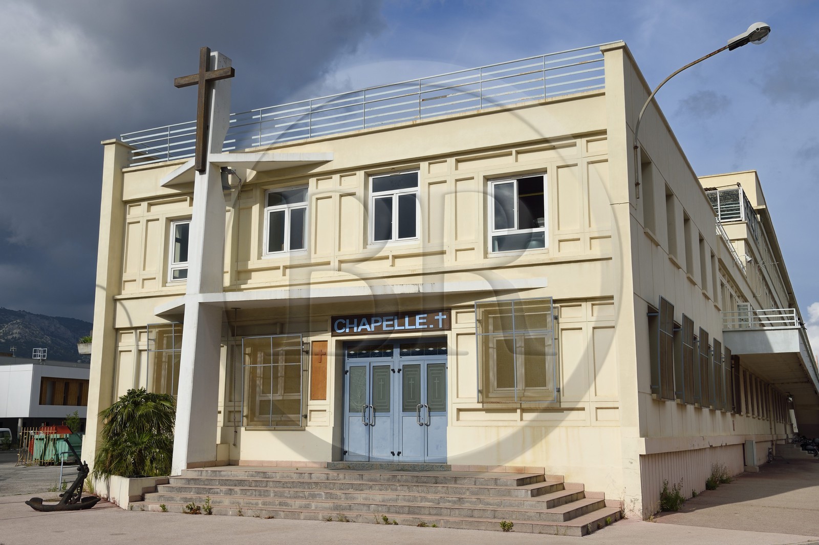 France, Var, Toulon, the naval base (Arsenal), the catholic chapel of the base