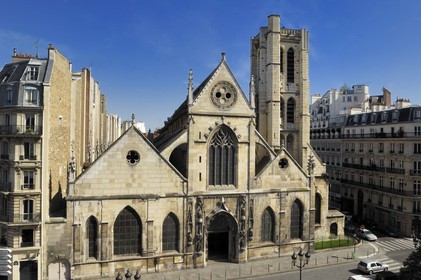 France, Paris (75), Saint Nicolas des Champs church
