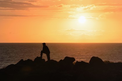 France, Ile de la Reunion, L'Etang Salé les Bains, au lieu dit Le Gouffre
