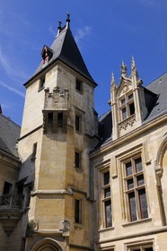 France, Paris, hôtel de Sens, head office .of the Forney Library in the Marais District
