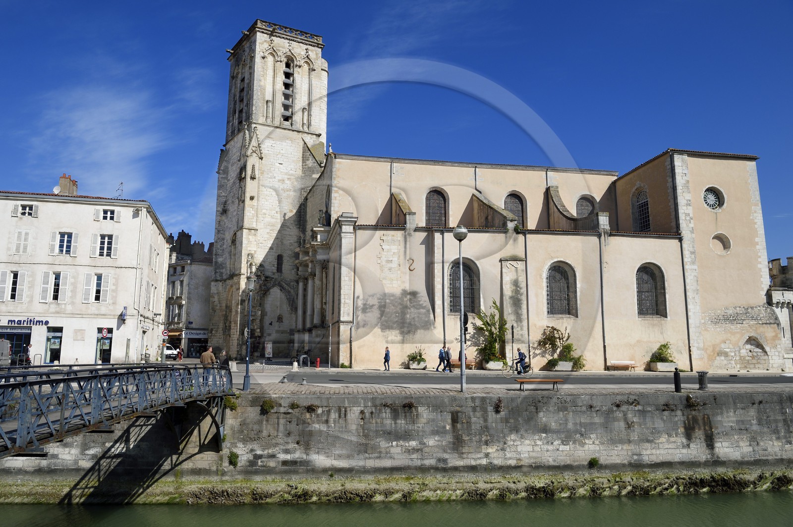 France, Charente-Maritime (17), La Rochelle, église Saint Sauveur