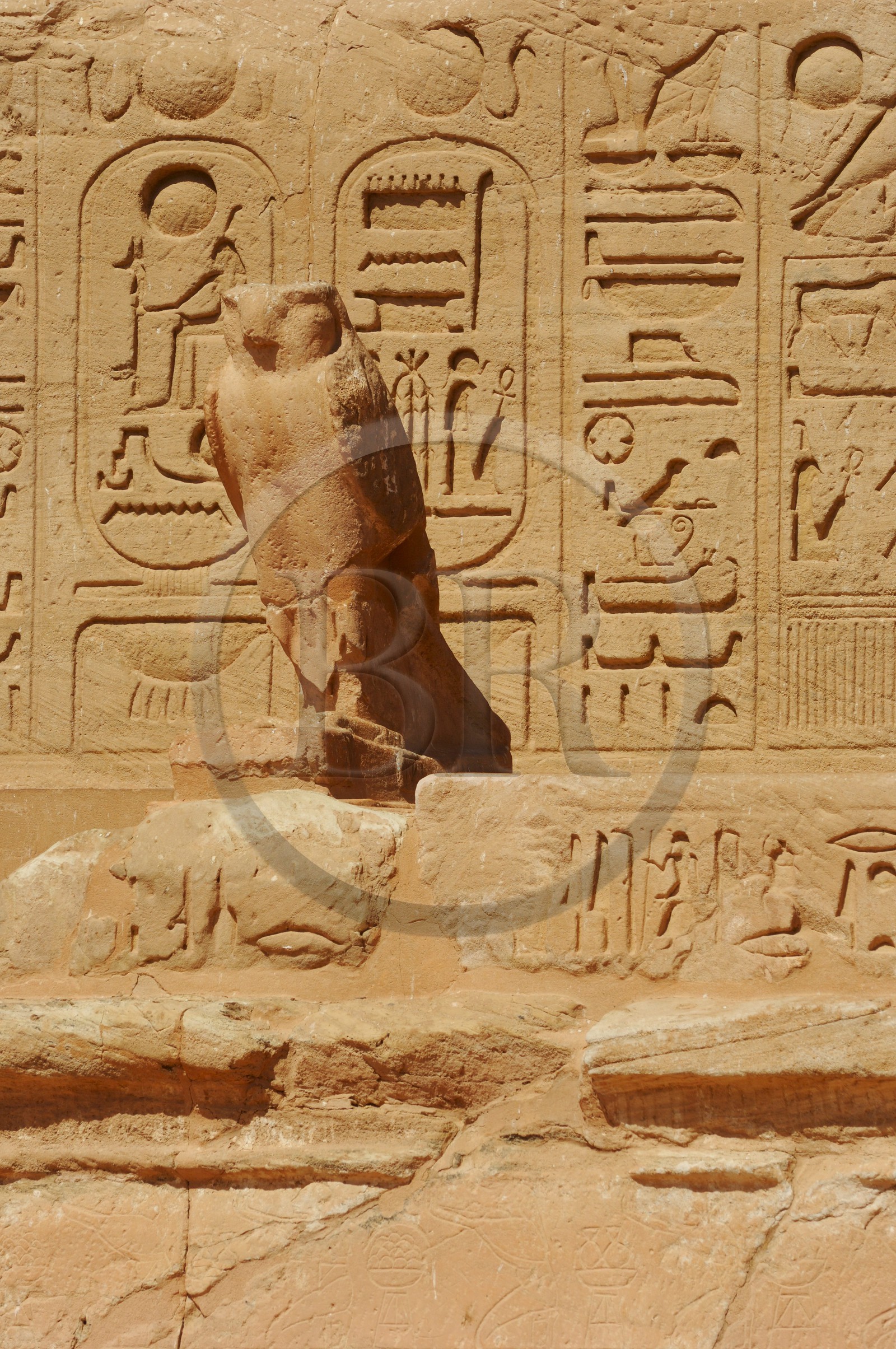 Egypte, Haute Egypte, Nubie, Abou Simbel, site classé Patrimoine Mondial de l'UNESCO, temple de Ramsès II