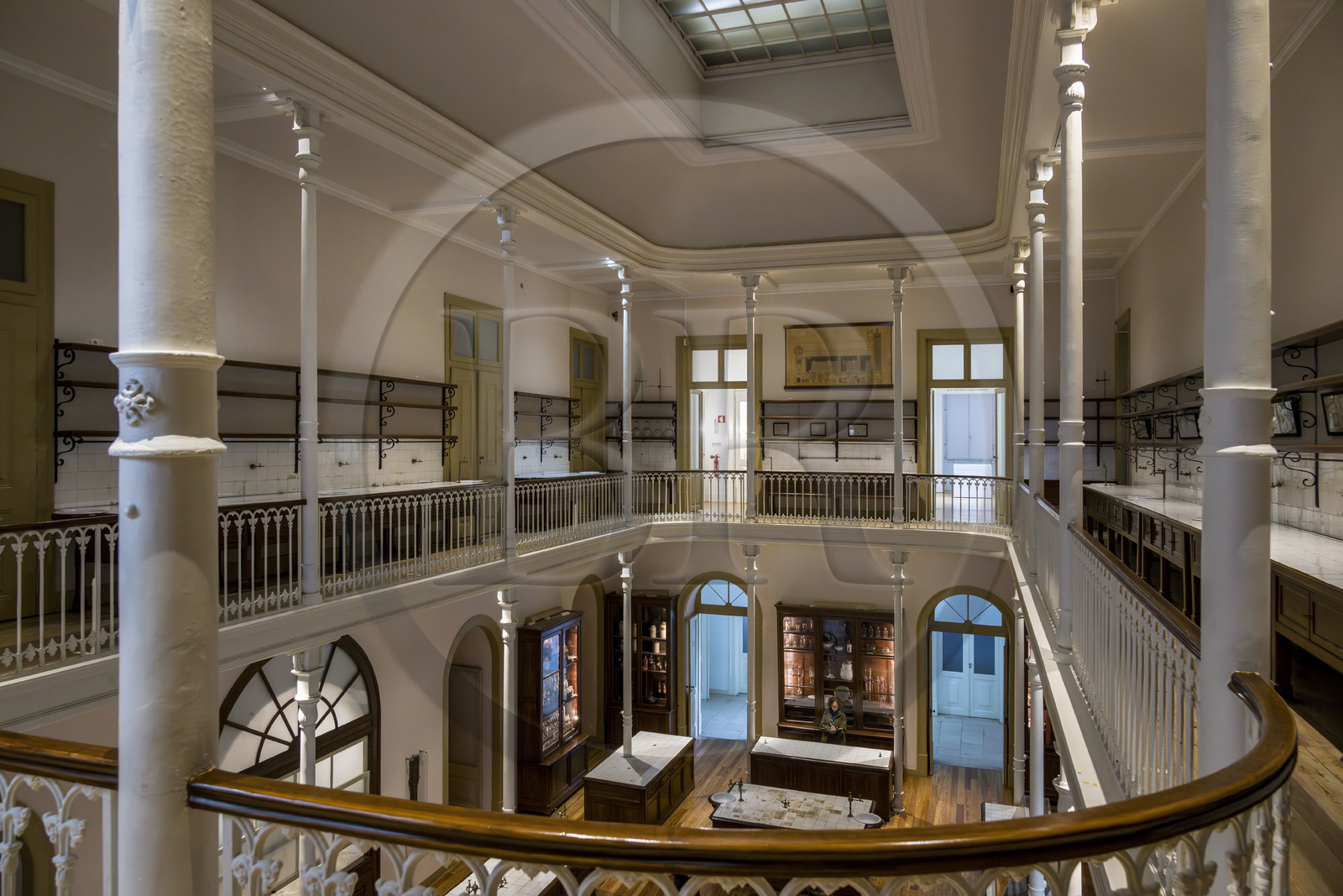 Portugal, Lisbonne, Musée national d'histoire naturelle et des sciences (Museu Nacional de Historia Natural e da Ciencia), ancien laboratoire de chimie