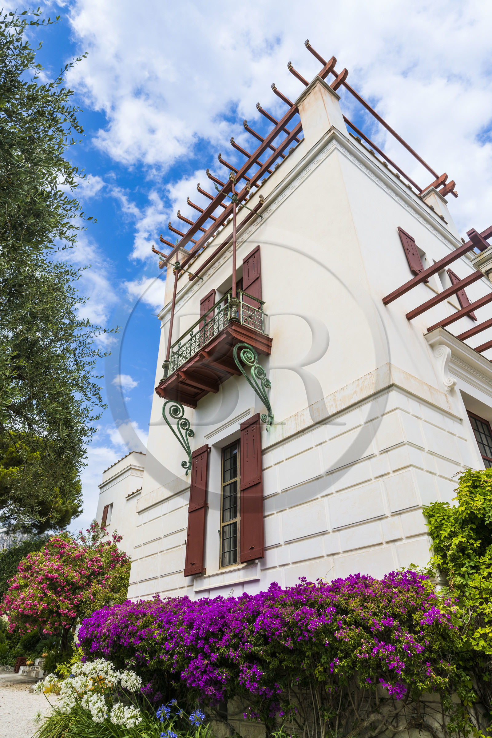France, Alpes-Maritimes (06),  France, Alpes Maritimes (06), Beaulieu sur Mer, villa Kerylos de style neo-grec construite en 1908 par architecte Emmanuel Pontremoli