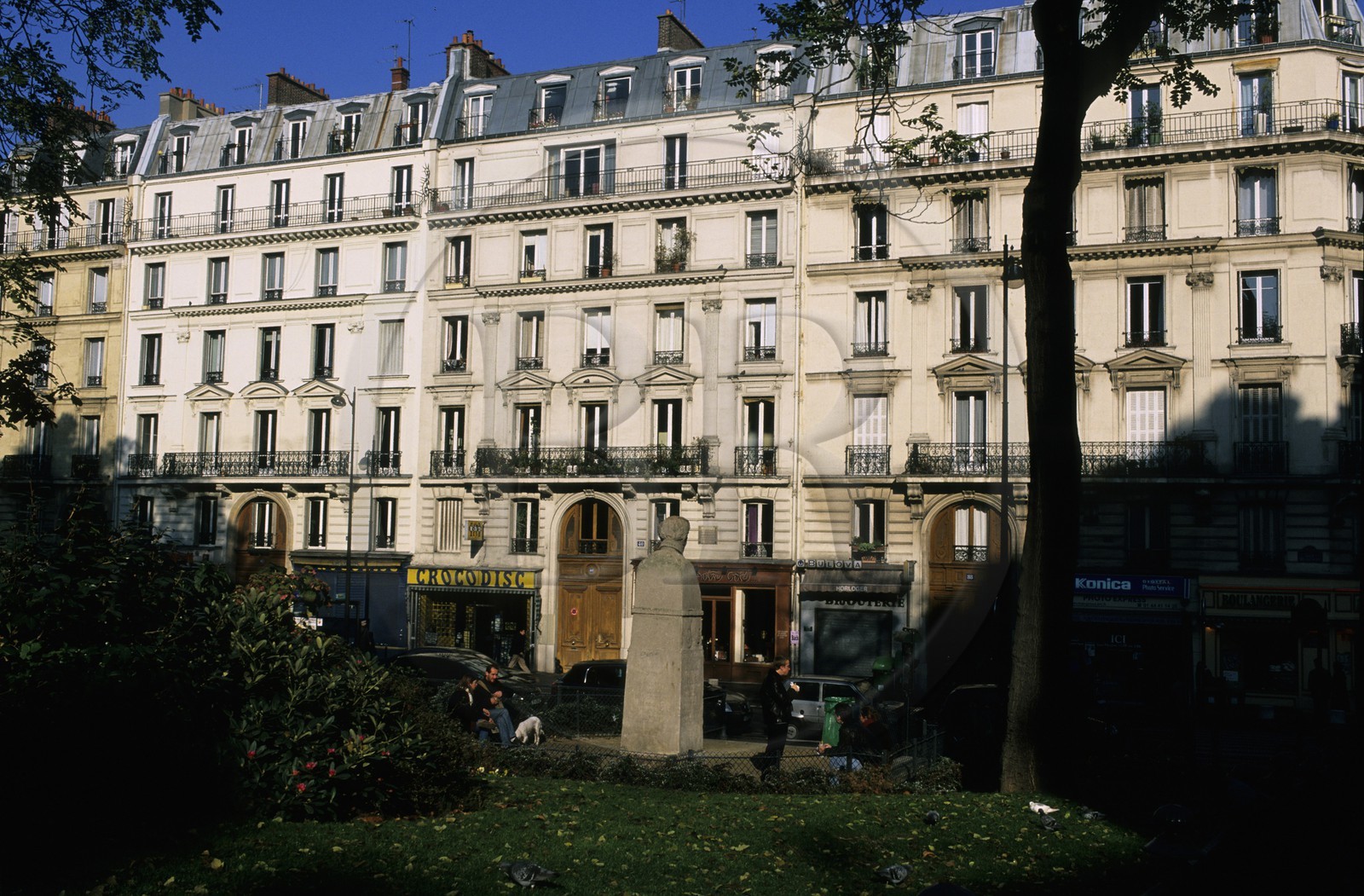 France, Paris (75), immeubles haussmaniens, rue des Ecoles