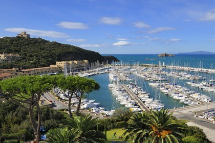 Italie, Toscane, marina de Punta Ala
