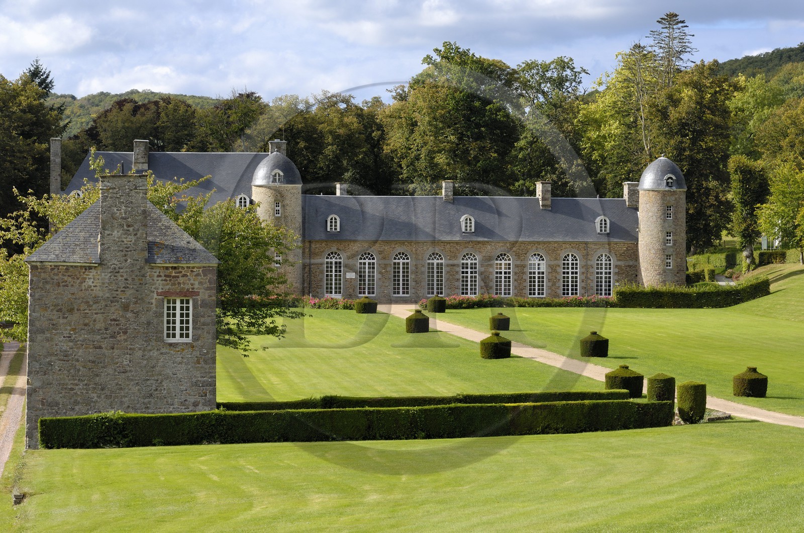 France, Calvados (14), la Suisse normande, château de Pontécoulant