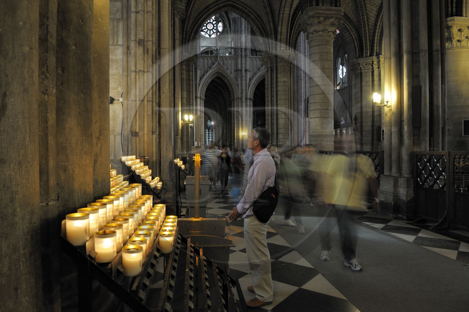 France, Paris (75), île de la Cité, la cathédrale Notre-Dame