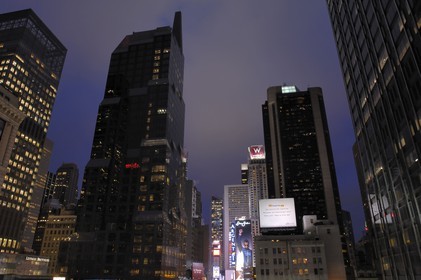 Etats-Unis, New York, Manhattan, Brodway et Times Square