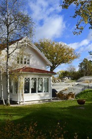 Sweden, Västra Götaland, Koster Islands, Sydkoster, house in Ekenäs