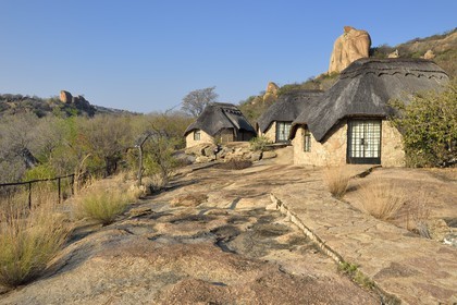 Zimbabwe, province de Matabeleland méridional, Matobo ou Matopos Hills Lodge