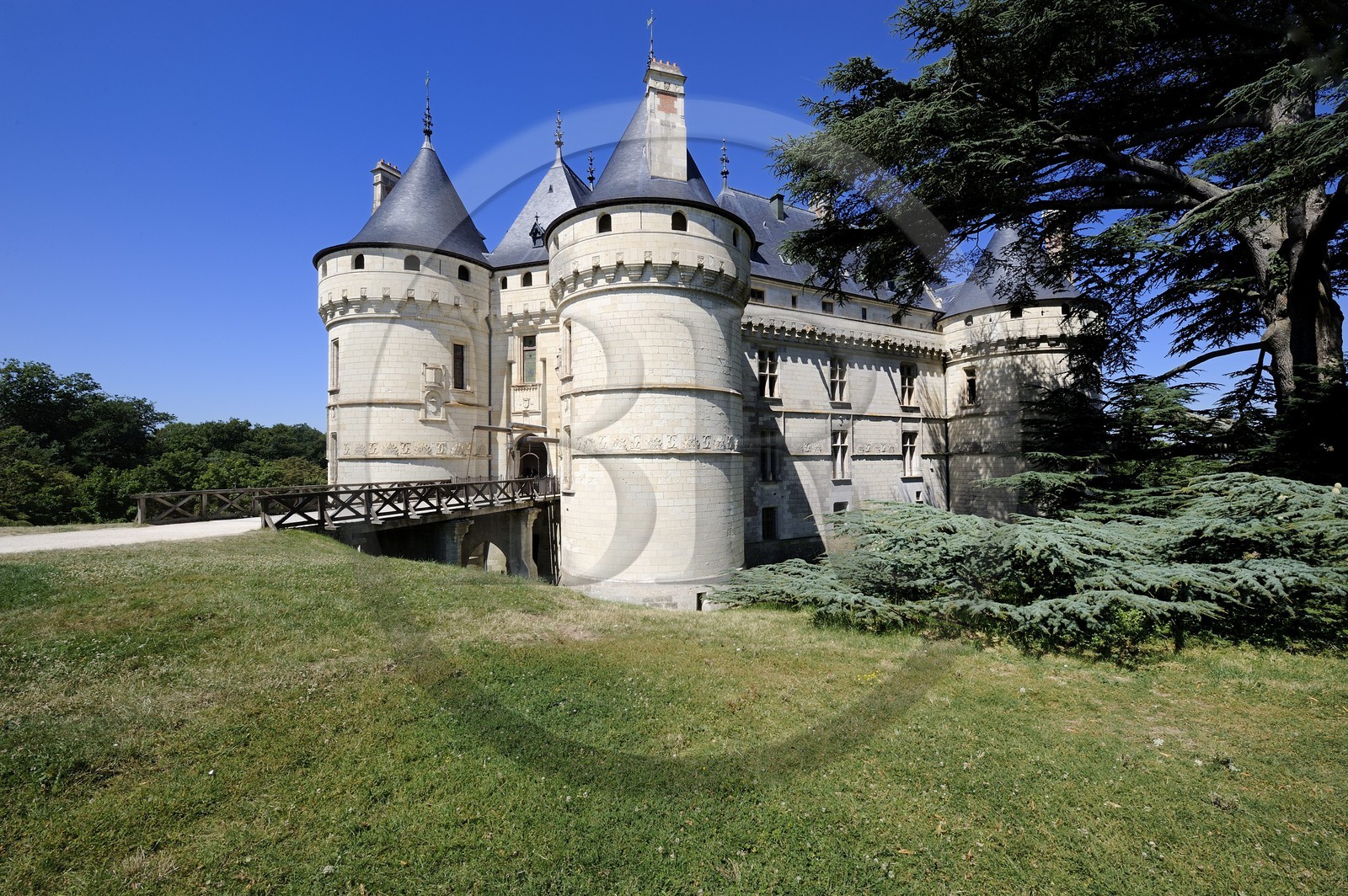 France, Loir et Cher, Loire Valley, listed as World Heritage by UNESCO, Chaumont sur Loire, the castle