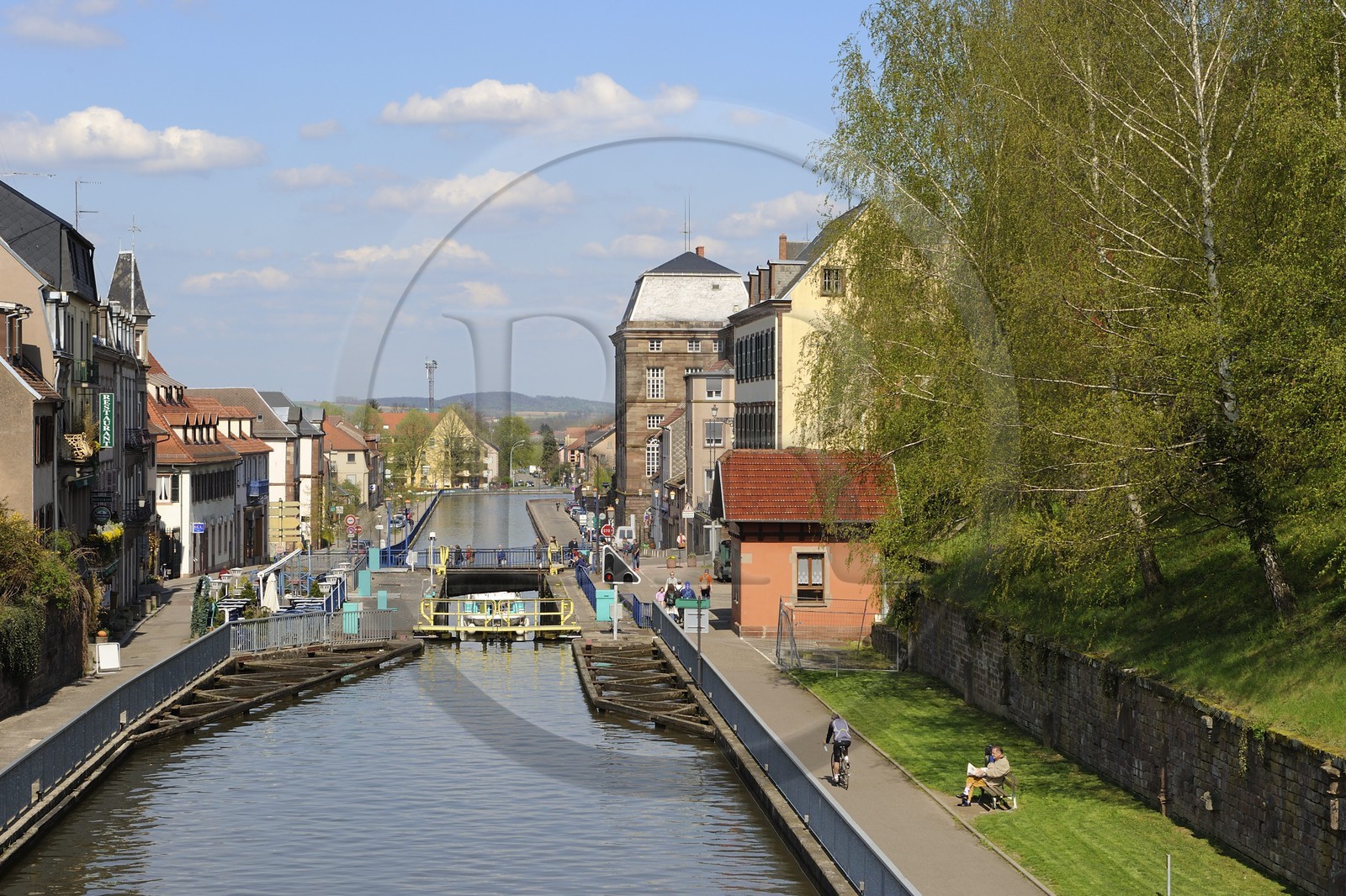 France, Bas Rhin (67), Saverne, canal de la Marne au Rhin