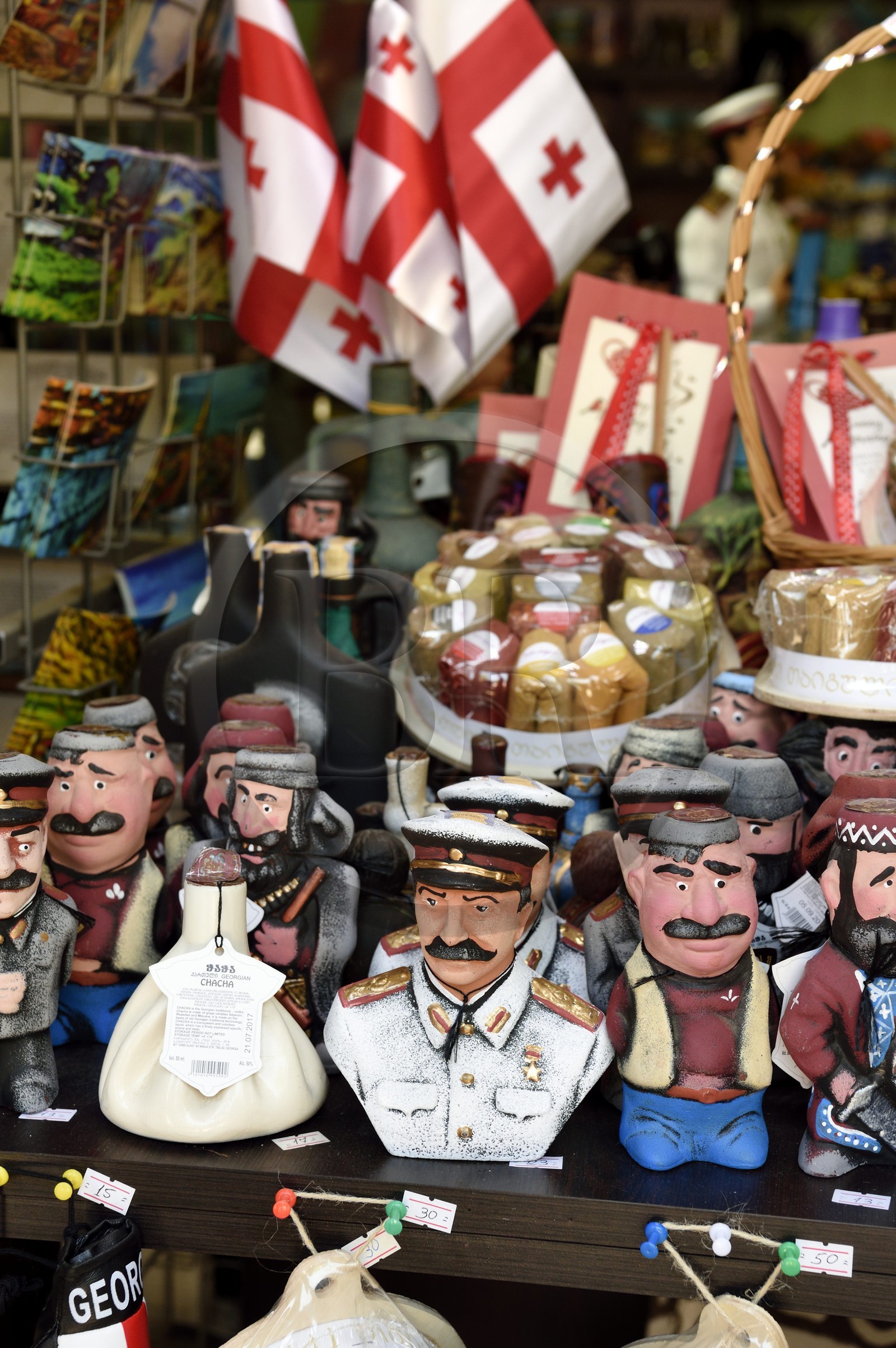 Georgia, Mtskheta Mtianeti region, Mtskheta, souvenir figurine representing Stalin