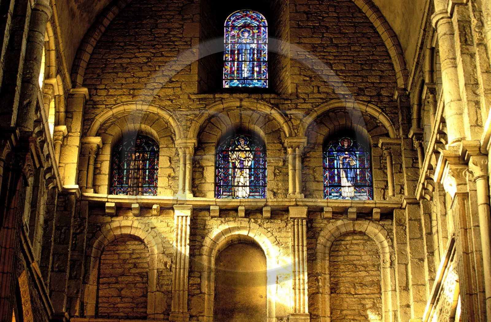 France, Saône-et-Loire (71), Paray-le-Monial, basilique du Sacré-Cúur (fin 11ème Siècle)