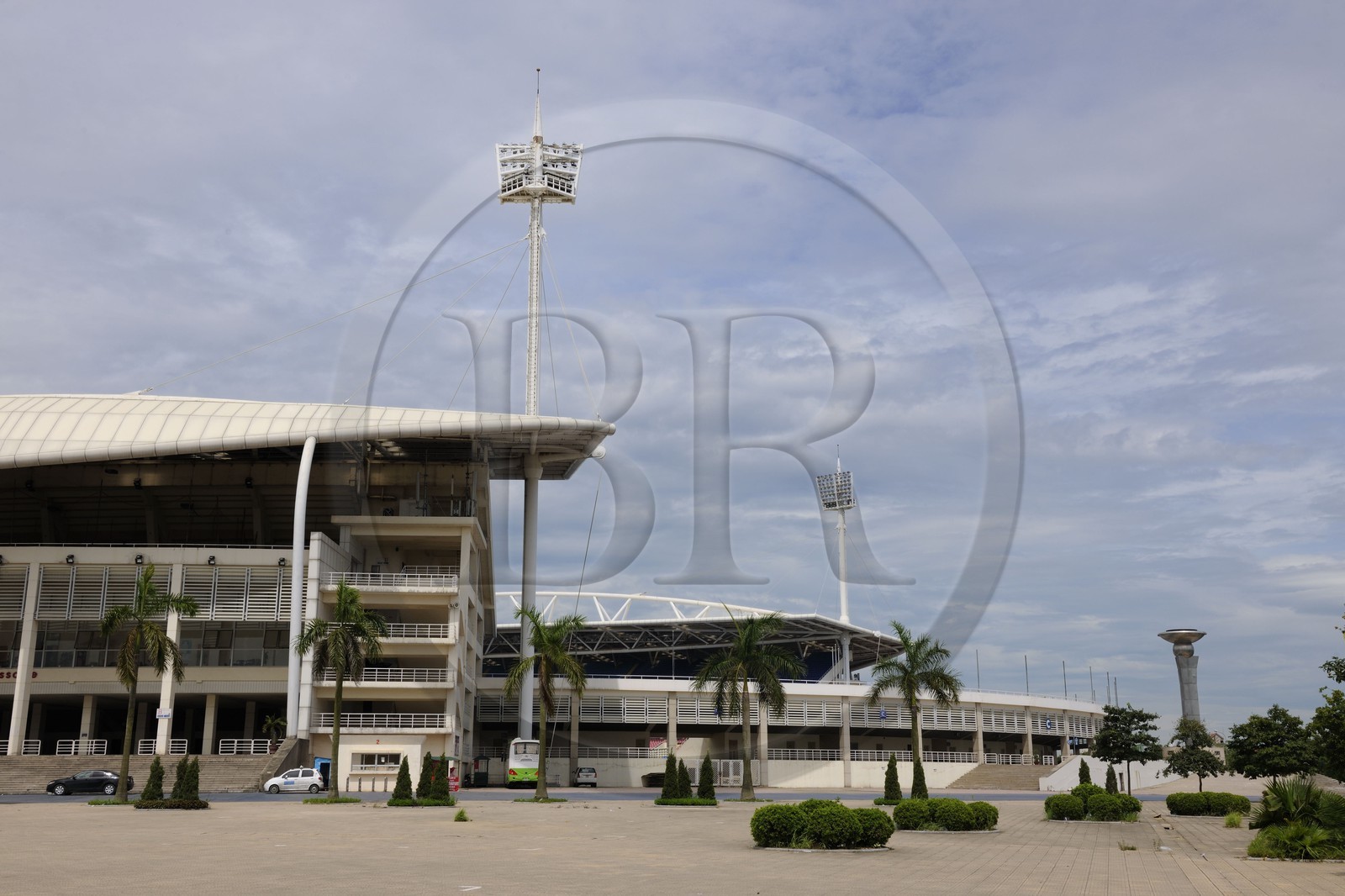 Vietnam, Hanoï, nouveau quartier de Tu Liem, le My Dinh National Stadium, le plus vaste stade du pays
