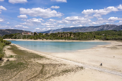 France, Var (83), Parc Naturel Régional du Verdon, Les-Salles-sur-Verdon, lac de Sainte Croix