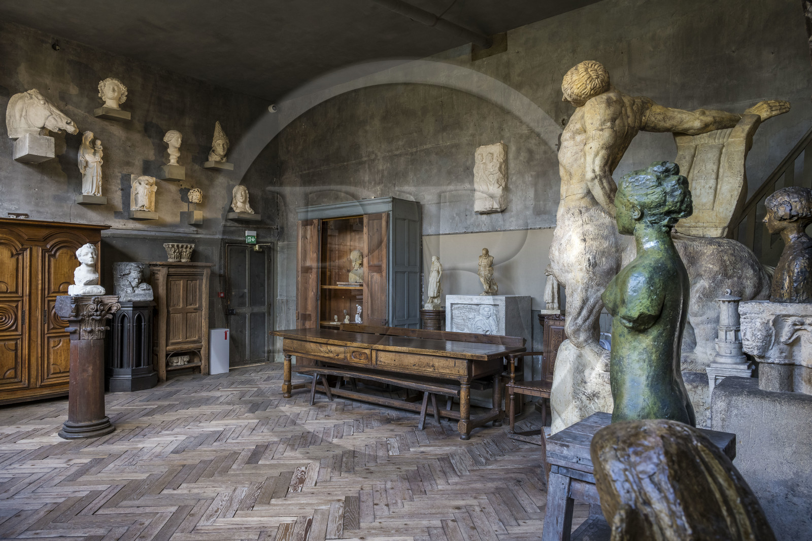 France, Paris (75), le musée du sculpteur Antoine Bourdelle, l'ancien atelier de sculpture