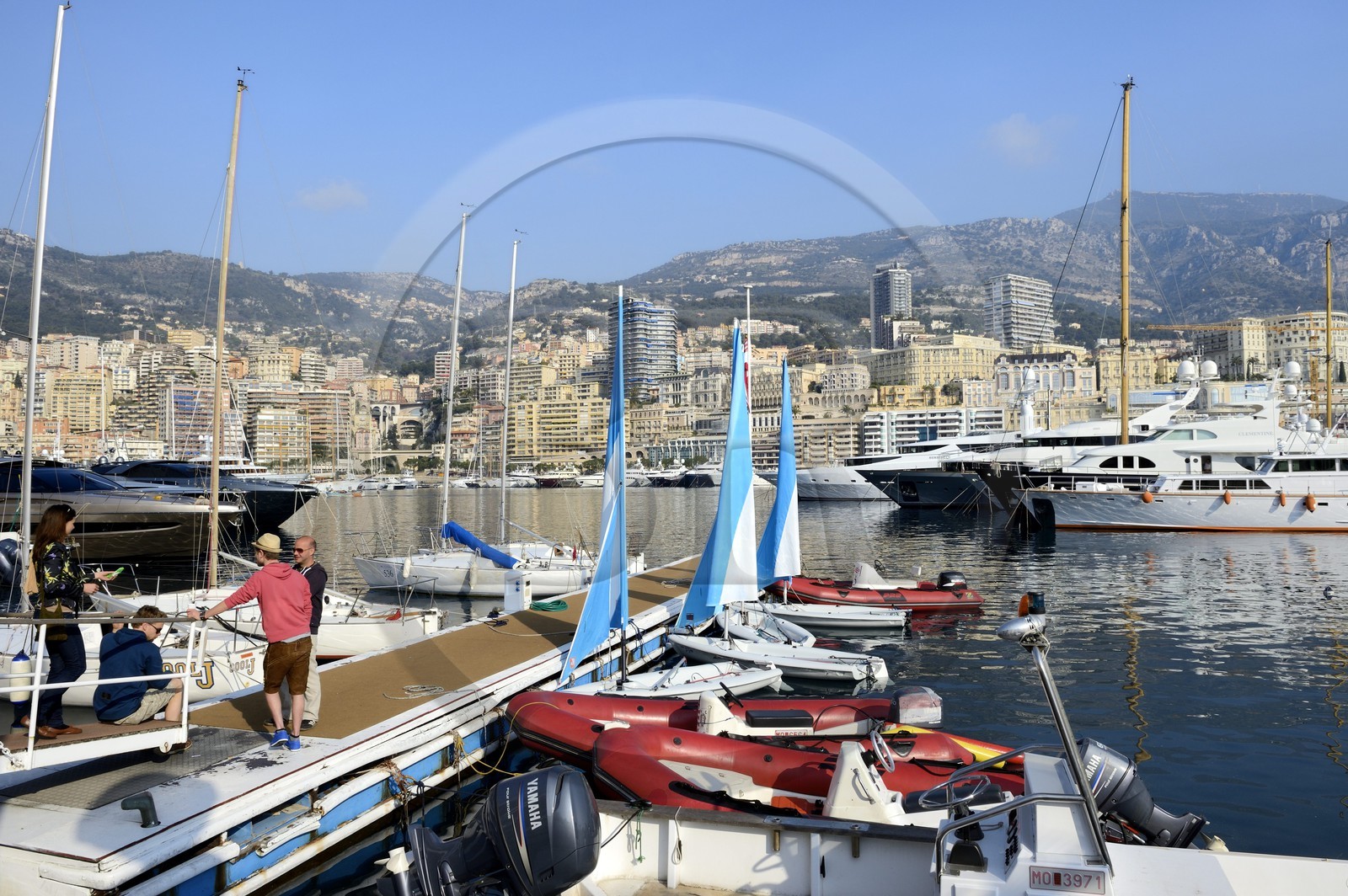 Principauté de Monaco, Monaco, port Hercule